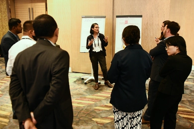 Atlas Network partners in a coaching session